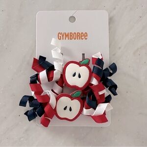 Gymboree Head of the Class Hair Clips NWT